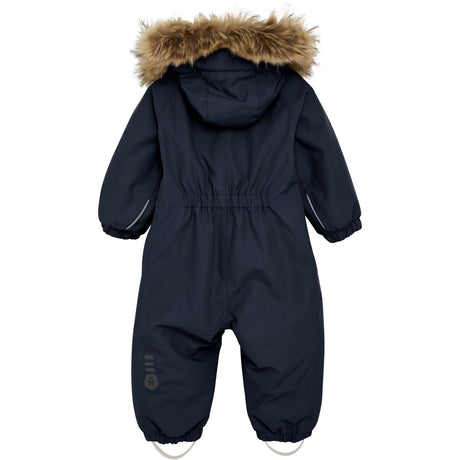 Color Kids Total Eclipse Baby Coverall W. Fake Fur