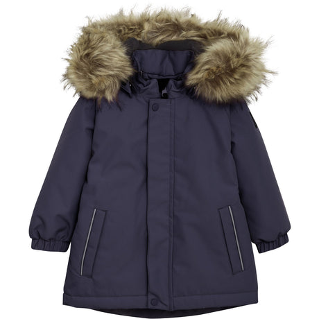 Color Kids Graystone Baby Parka W. Fake Fur
