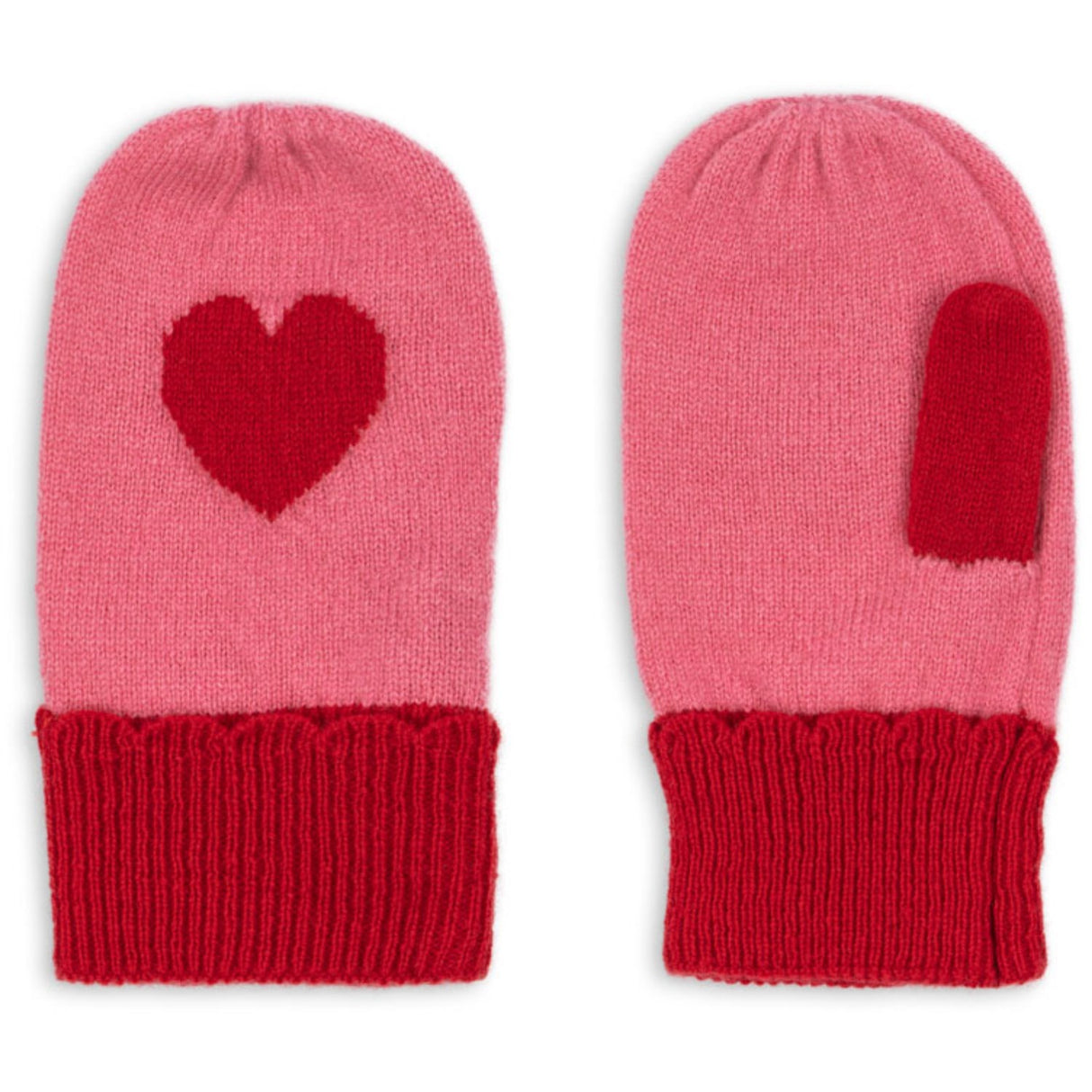 Konges Sløjd Pink Collette Mittens