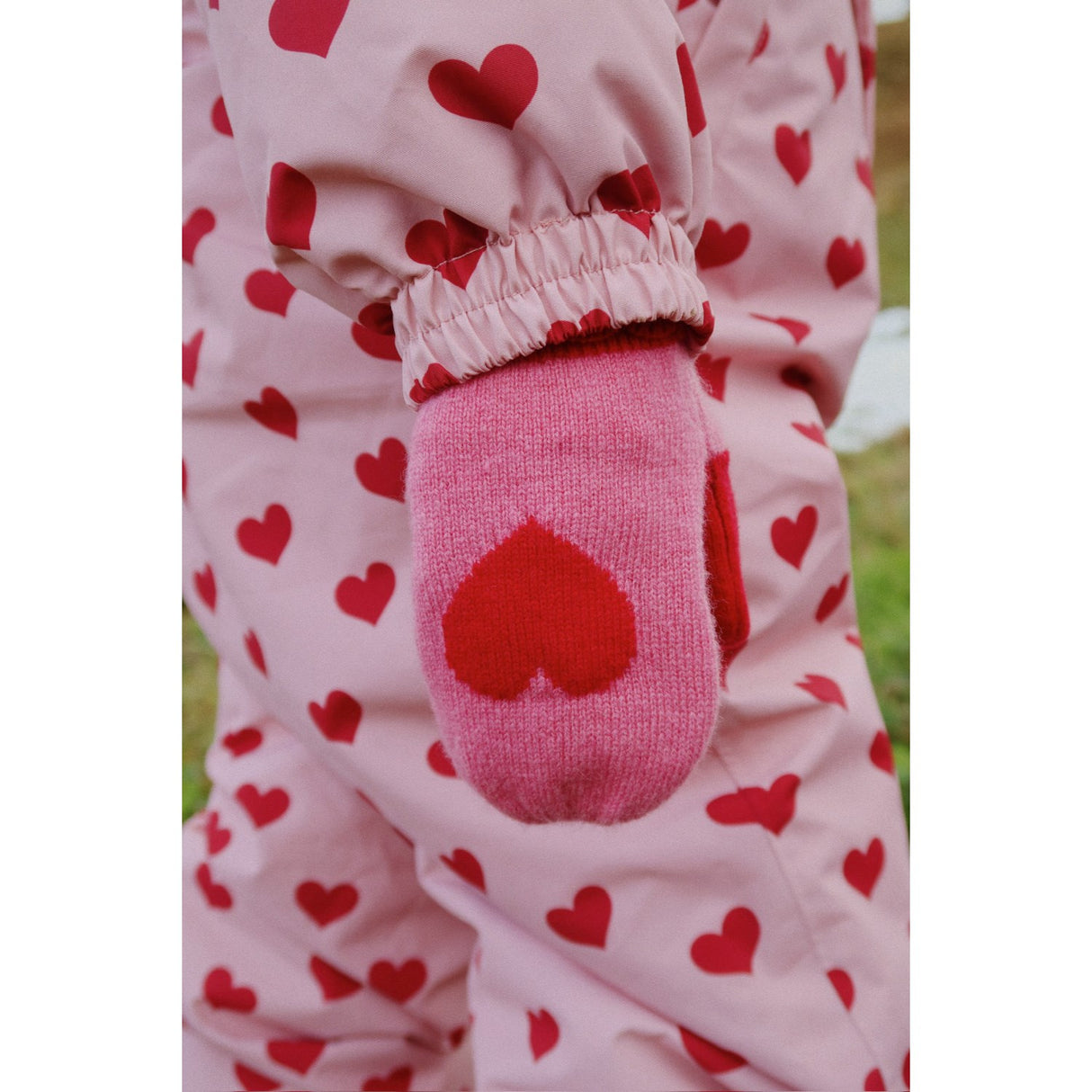 Konges Sløjd Pink Collette Mittens