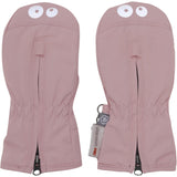 Color Kids Woodrose Mittens W. Zipper