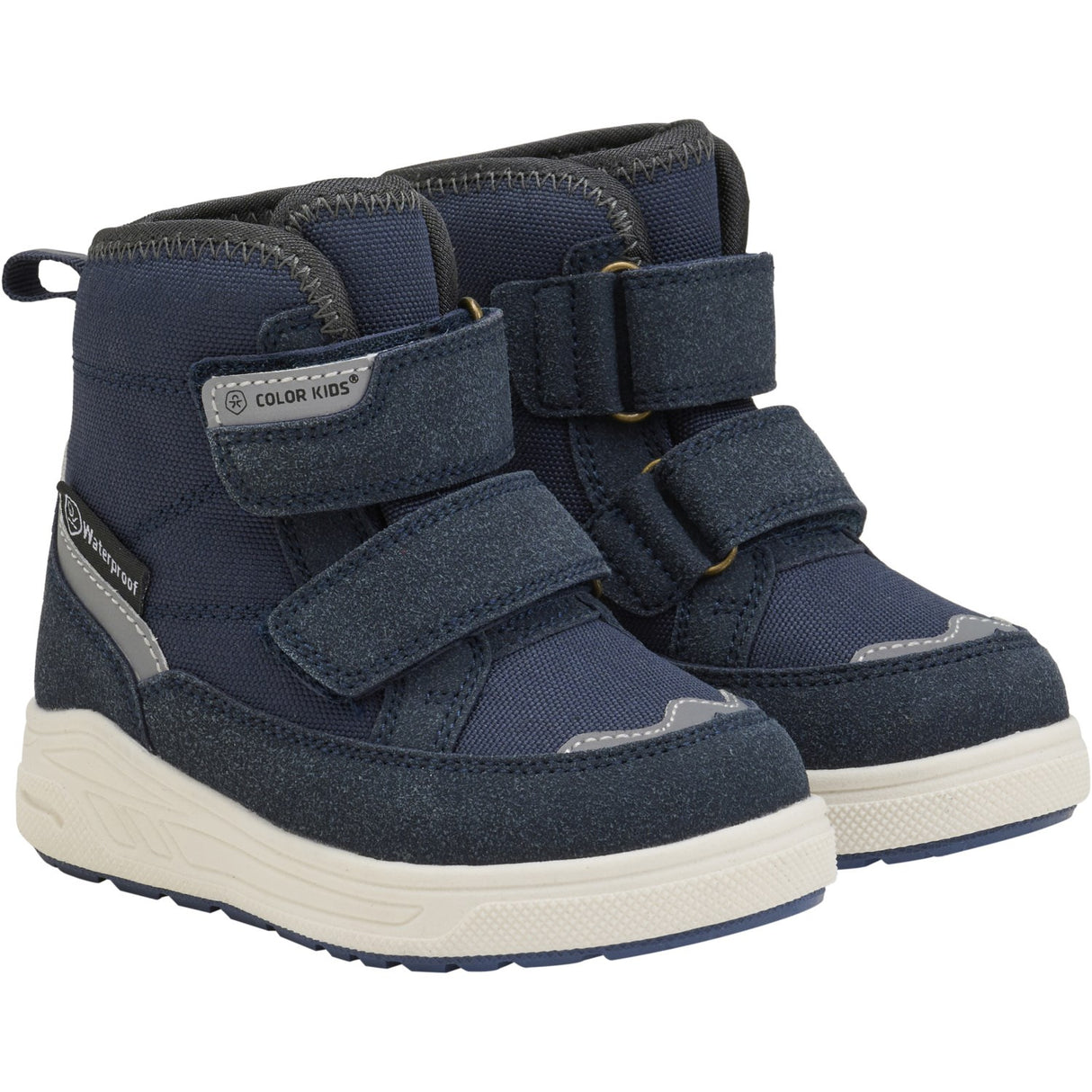 Color Kids Total Eclipse Boots W. Velcro Waterproof