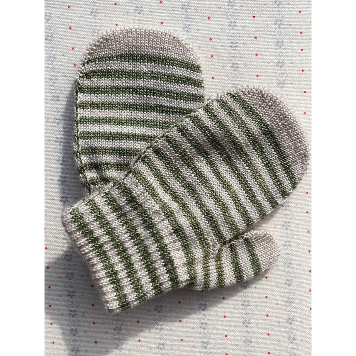 Konges Sløjd Lemon/Stripe 2 Pack Filla Mittens