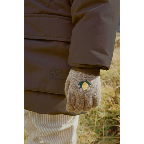 Konges Sløjd Lemon/Stripe 2 Pack Filla Gloves