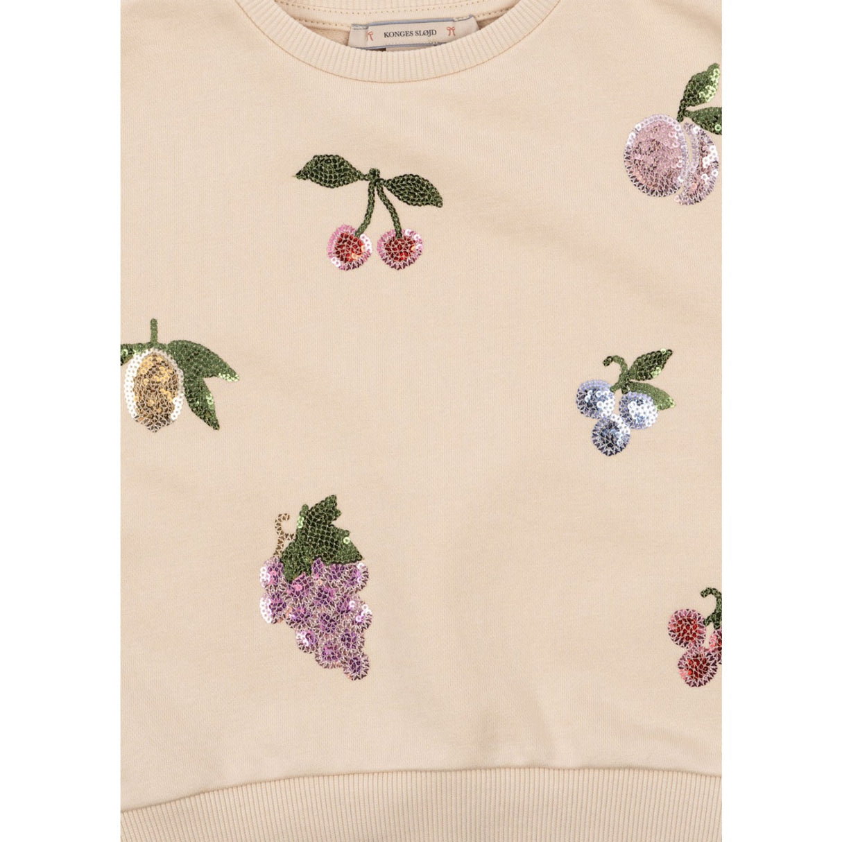 Konges Sløjd Brazillian Sand Lou Sequin Sweat Shirt Ocs