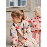 Konges Sløjd Ladybug Pink Jody Teddy Jacket Grs