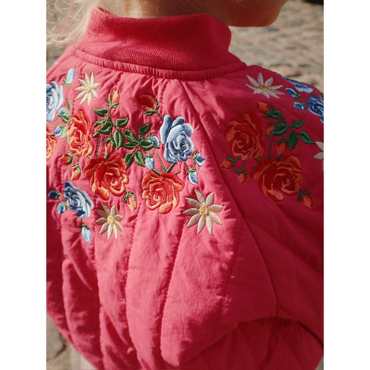 Konges Sløjd Raspberry Wine Juno Bomber Jacket