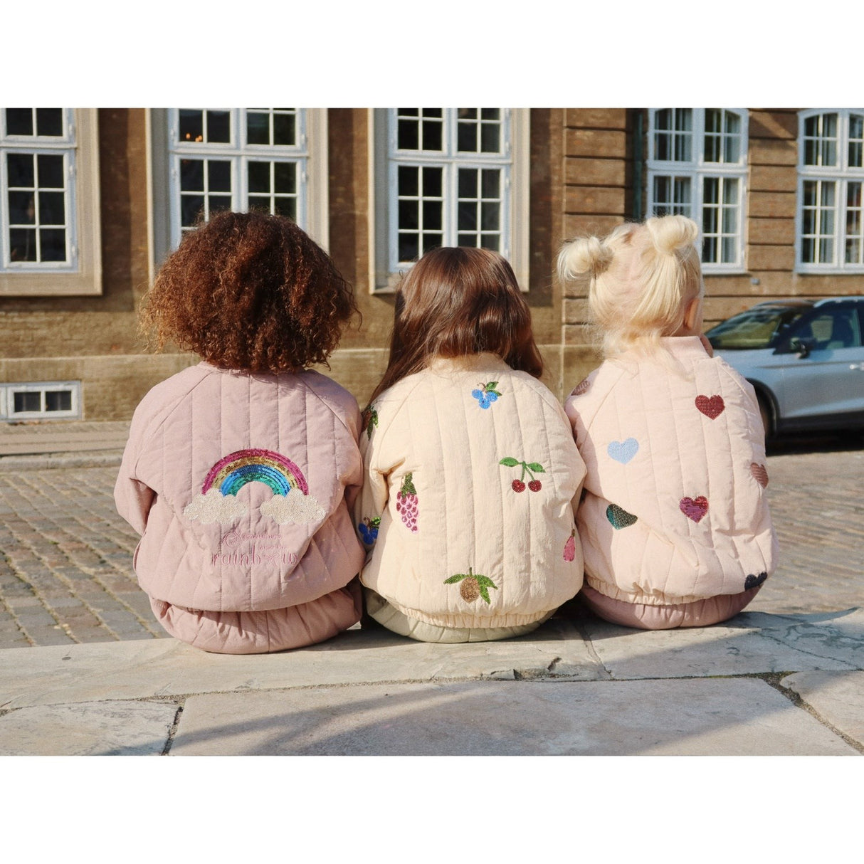 Konges Sløjd Twilight Mauve Juno Sequin Bomber Jacket
