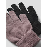 Name It Black Woodrose Nkfmagic Glitter Gloves 2P