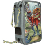 Dino World Bite Triple Pencil Case