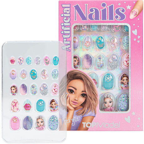 TOPModel Beauty And Me Artifical Nails Glitter