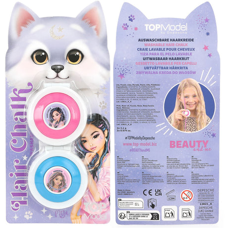 TOPModel Beauty And Me Blue Hair Chalk Set