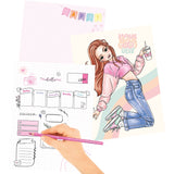 TOPModel Mood Colouring Book With Light And Sound English