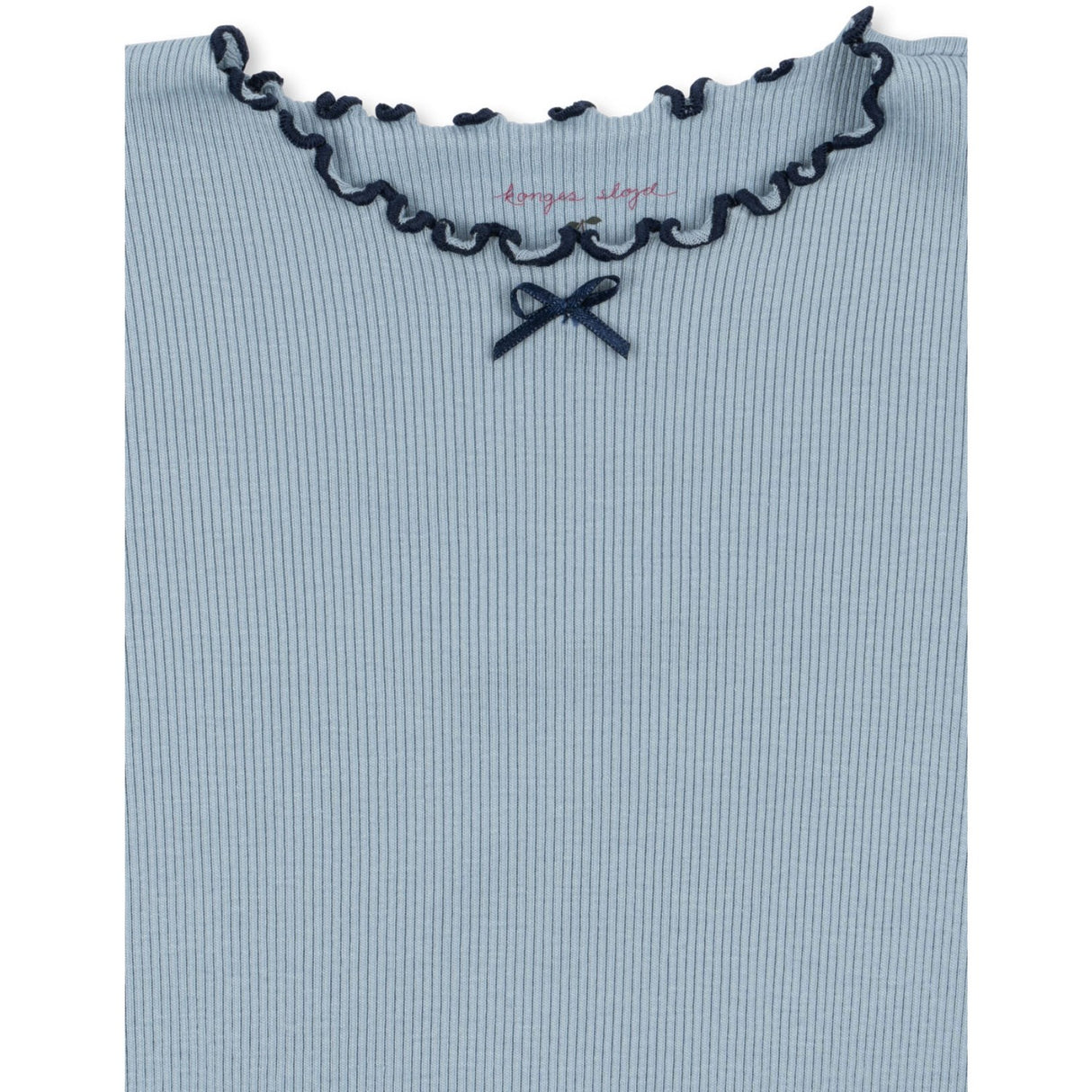 Konges Sløjd Blue Fog Rivi Rib Dress Ocs