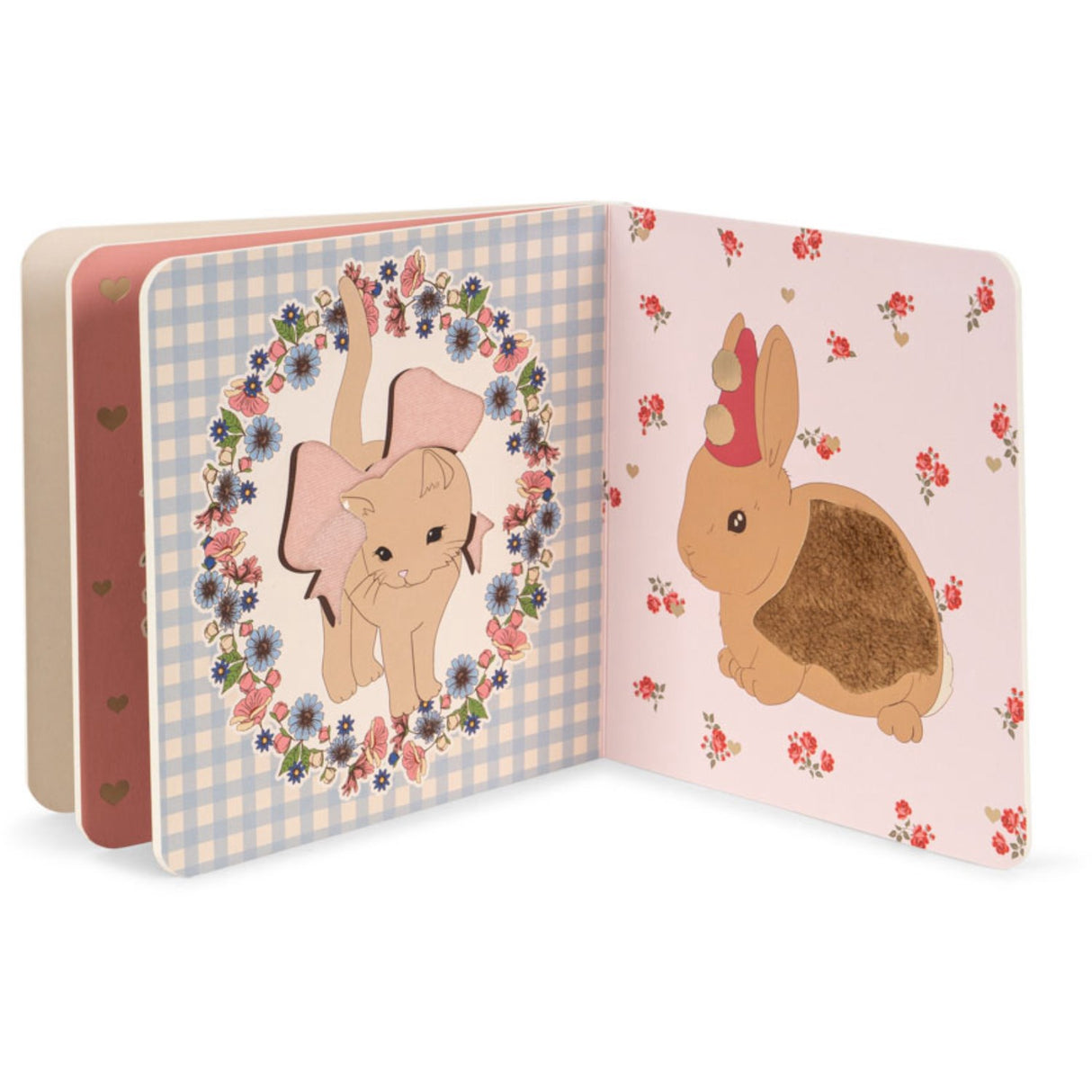 Konges Sløjd Bear Touch And Feel Book Fsc