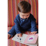 Konges Sløjd Bear Touch And Feel Book Fsc