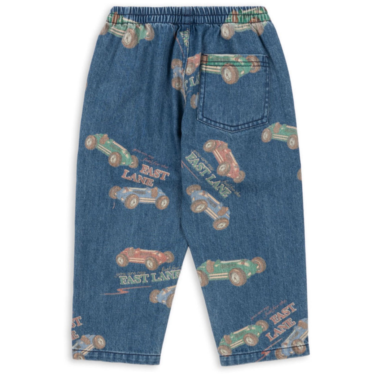 Konges Sløjd Fast Lane Magot Pants Denim GOTS