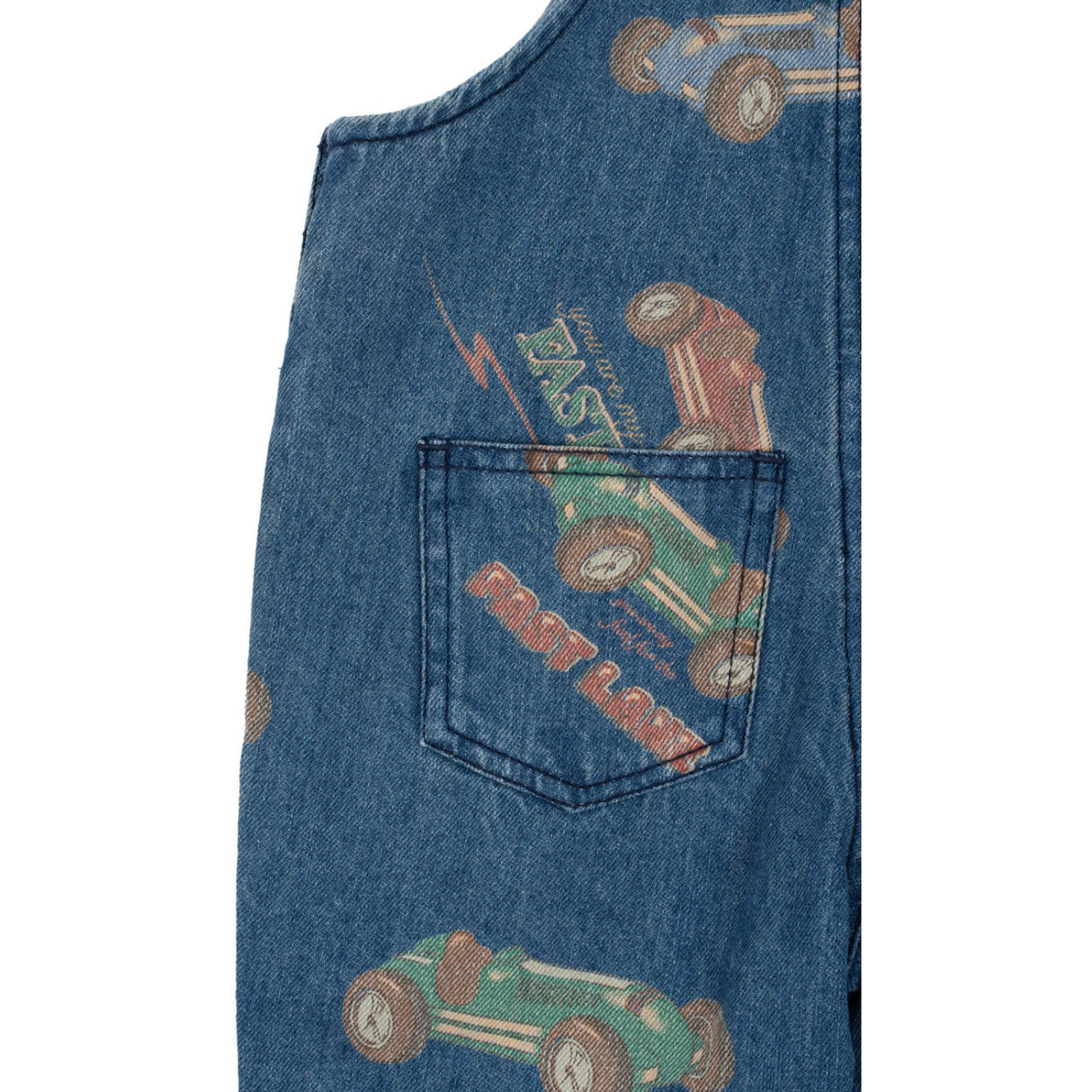 Konges Sløjd Fast Lane Magot Overalls Denim GOTS