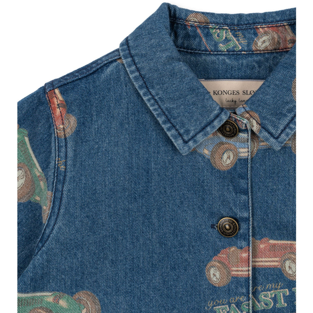 Konges Sløjd Fast Lane Magot Jacket Denim GOTS