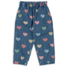 Konges Sløjd Bon Coeur Coloré Magot Frill Pants Denim GOTS
