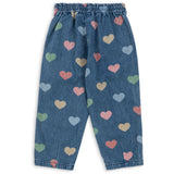 Konges Sløjd Bon Coeur Coloré Magot Frill Pants Denim GOTS