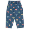 Konges Sløjd Bon Coeur Coloré Magot Frill Pants Denim GOTS