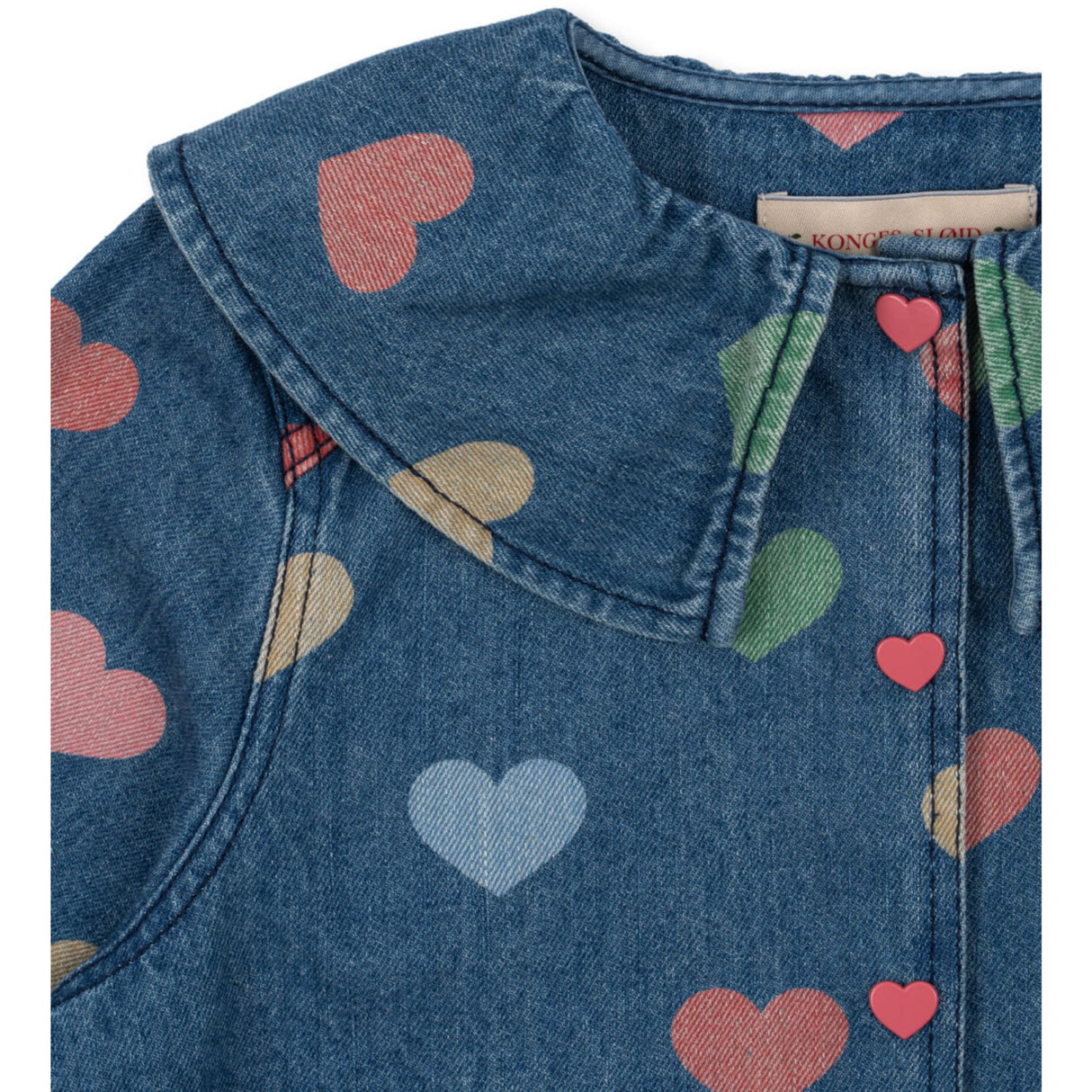 Konges Sløjd Bon Coeur Coloré Magot Denim Shirt GOTS