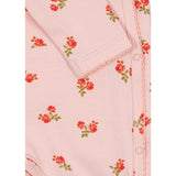 Konges Sløjd Rosa Pink Basic Newborn Onesie GOTS