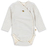 Konges Sløjd Stripe Bluie Basic Ls Newborn Body GOTS