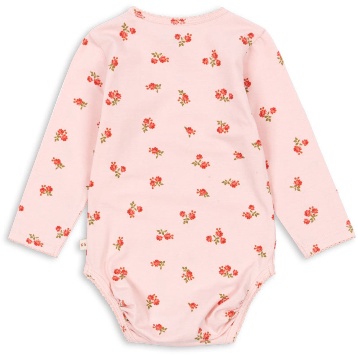 Konges Sløjd Rosa Pink Basic Ls Body GOTS
