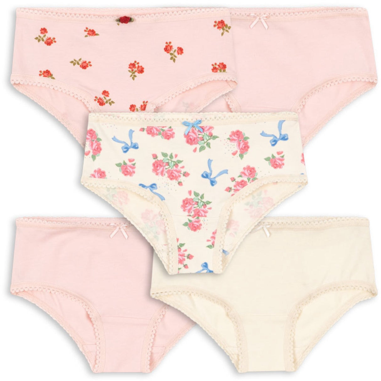 Konges Sløjd Girl Mix Pack Basic 5 Pack Girl Underpants GOTS
