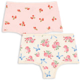 Konges Sløjd Bella Rosita/Rosa Pink Basic 2 Pack Girl Hipster GOTS