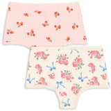 Konges Sløjd Bella Rosita/Rosa Pink Basic 2 Pack Girl Hipster GOTS