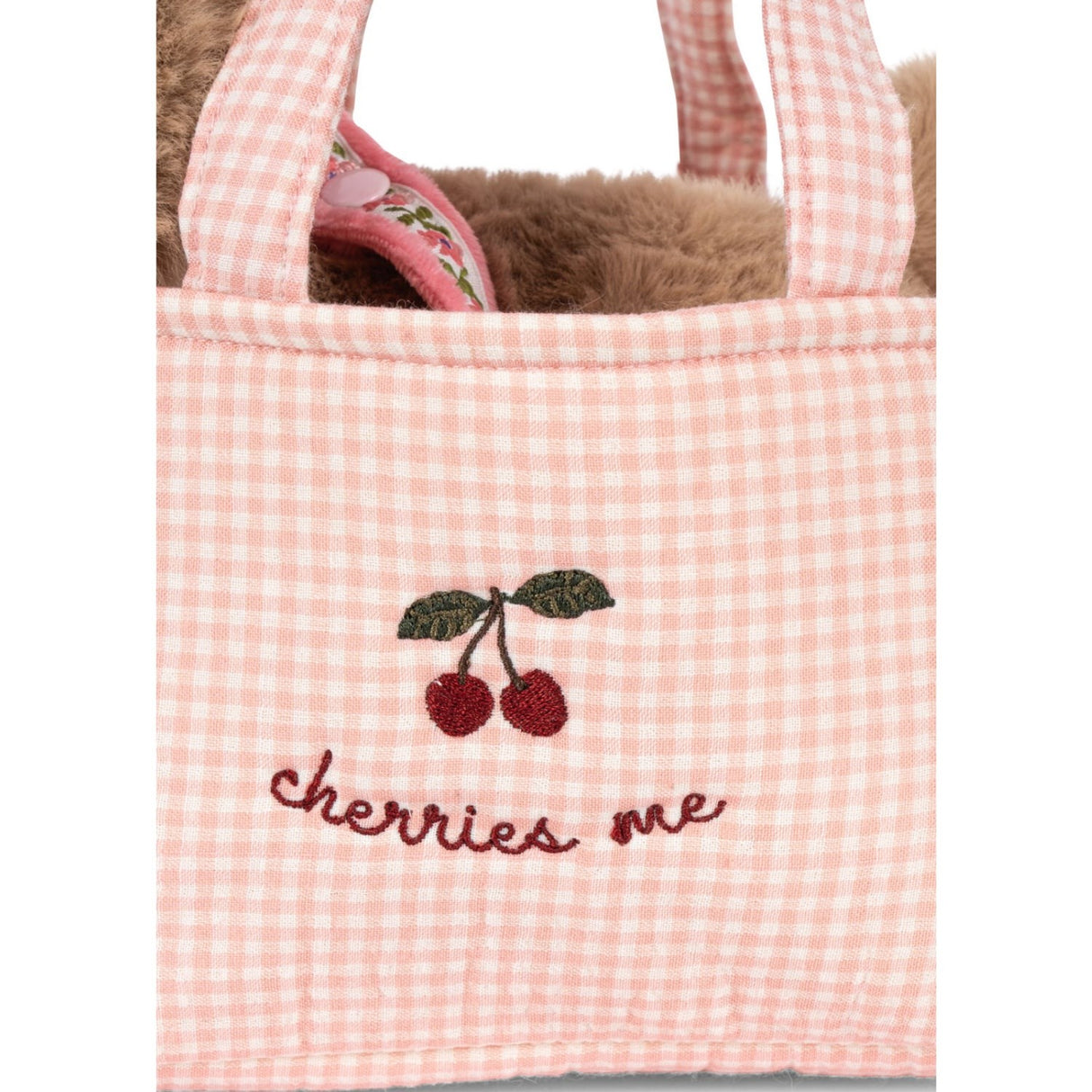 Konges Sløjd Pink Check Maude Puppy