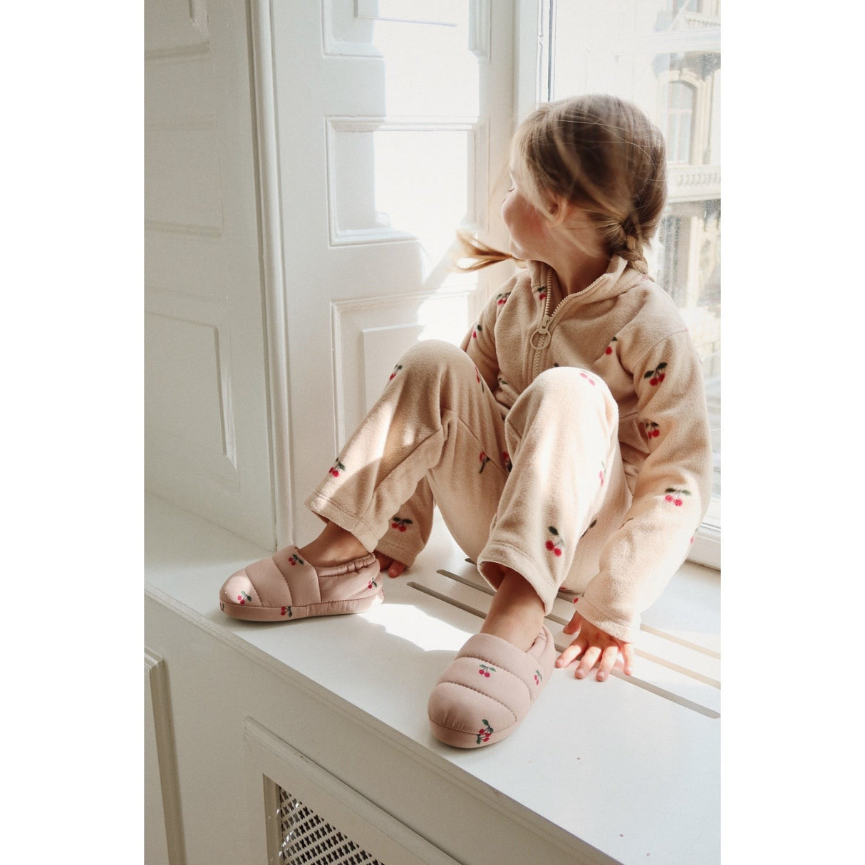 Konges Sløjd x Luksusbaby Cherry Tavi Fleece Pants Grs