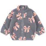 Konges Sløjd Bella Blue Bow Jody Teddy Jacket Grs