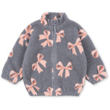 Konges Sløjd Bella Blue Bow Jody Teddy Jacket Grs