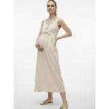 Mama;licious French Oak Evi Lia Ankle Dress Noos