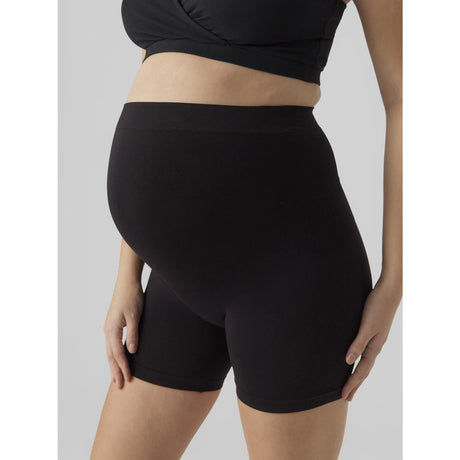 Mama;licious Black Black Mlamiya New Hotpants 2-Pack Noos