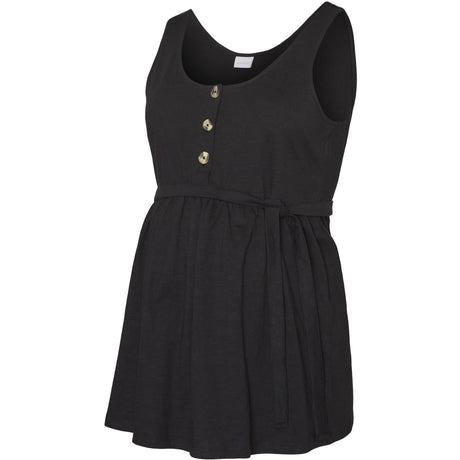 Mama;licious Black Mlevi Lia Sl Jrs Top 2F Noos