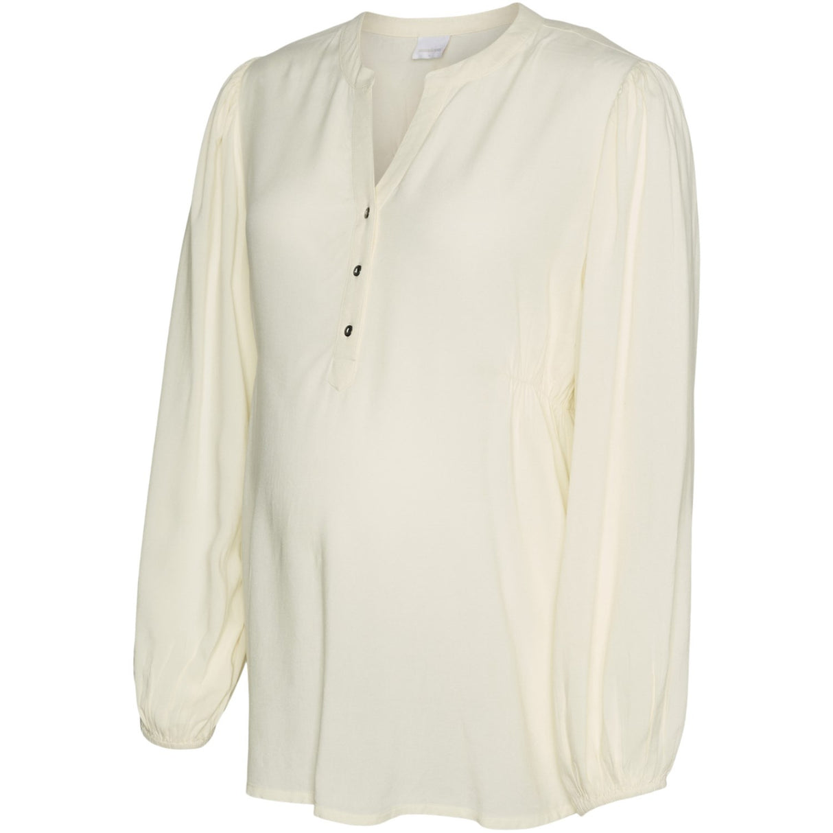 Mama;licious Birch Mlmercy Lia L/S Wo Top 2F Noos