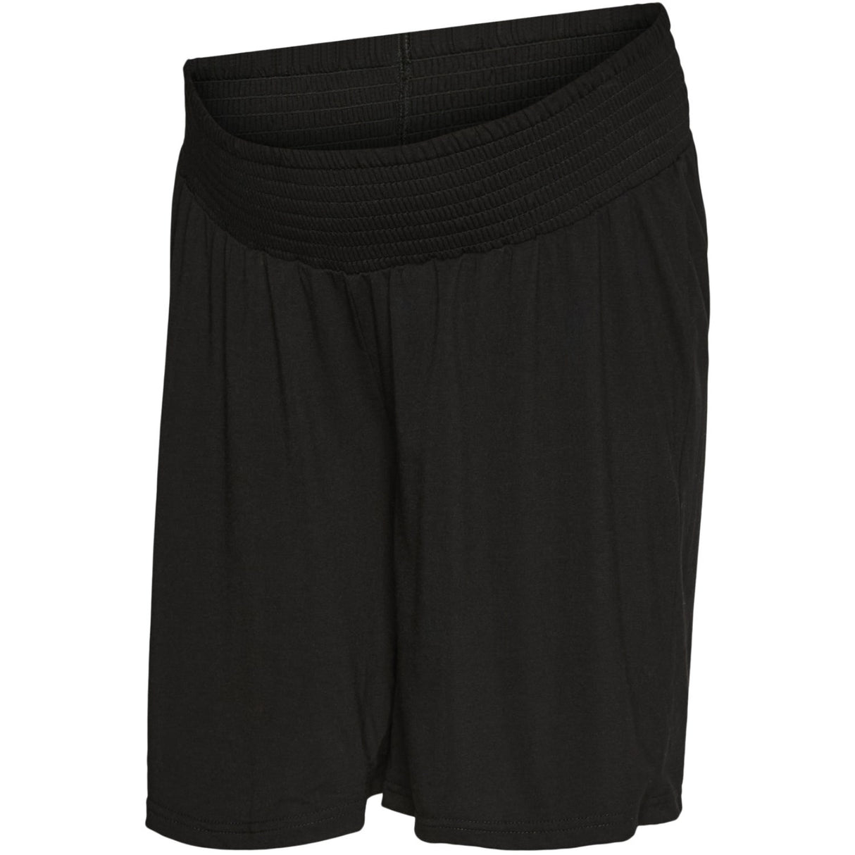 Mama;licious Black Mlrani Wide Jrs Shorts