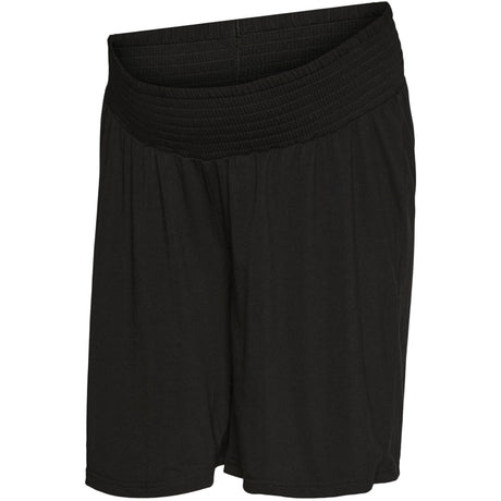 Mama;licious Black Mlrani Wide Jrs Shorts