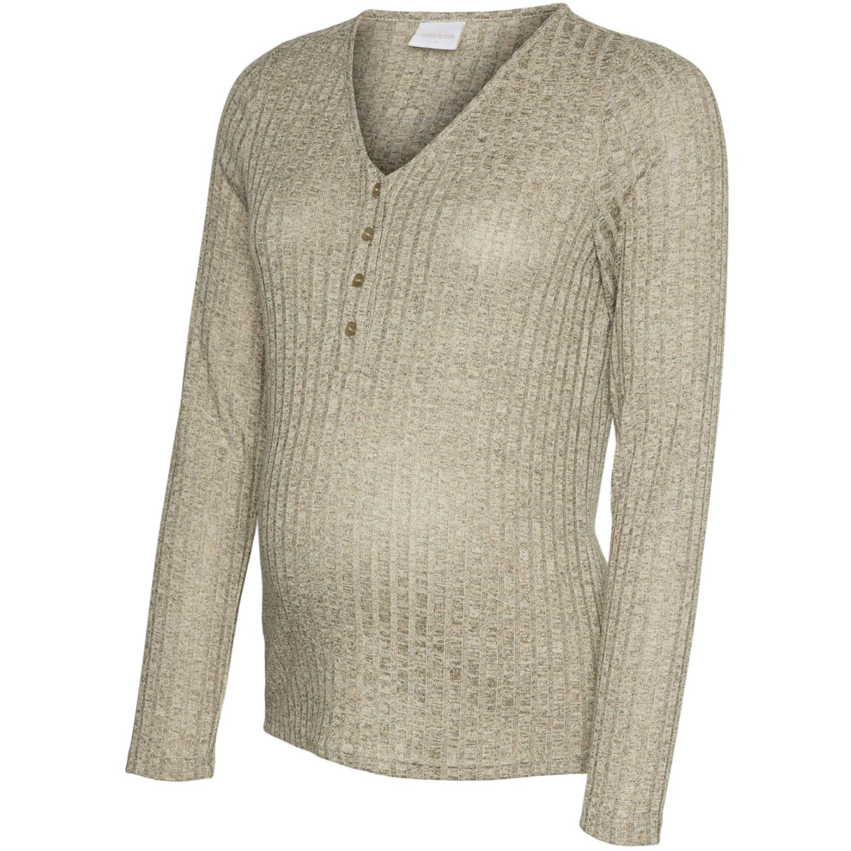 Mama;licious Kalamata Melange Mlpammie Lia Ls Jrs Top 2F Noos