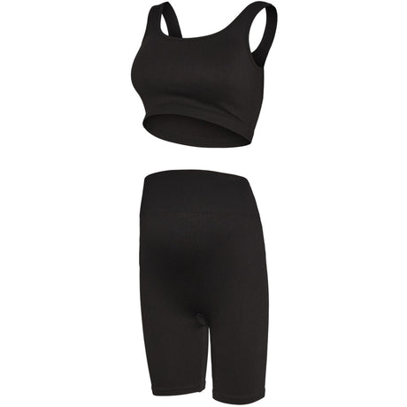 Mama;licious Black Mljenna Seamless Set
