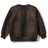 Sofie Schnoor Aop Leopard ElisSK Kids Sweatshirt