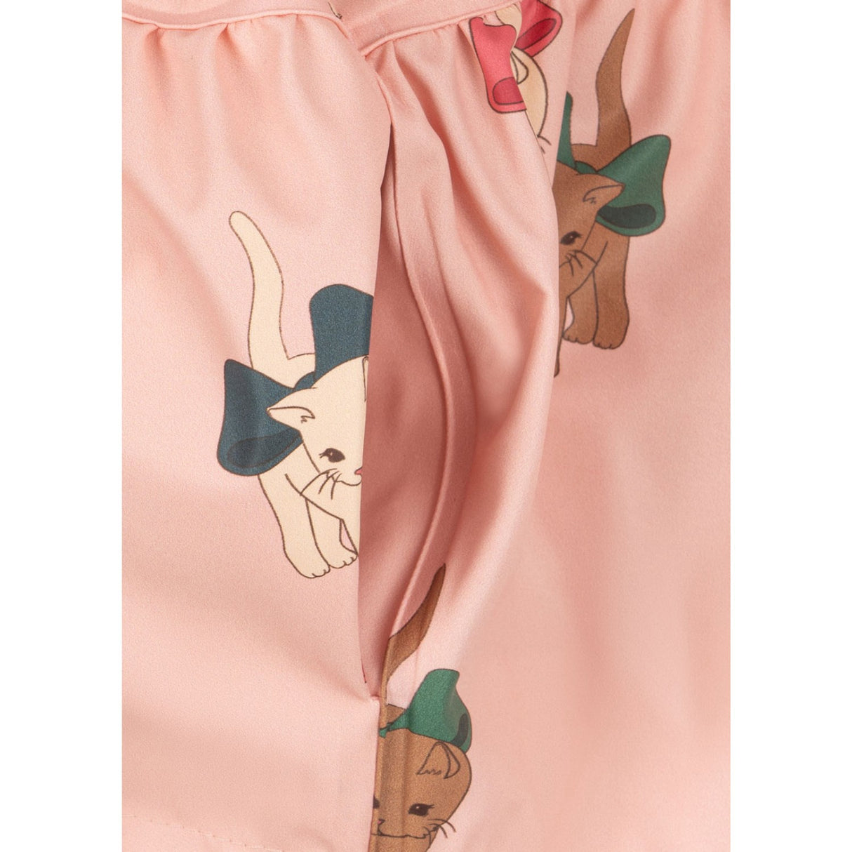 Konges Sløjd Bow Kitty Pink Rainy Palme Set Girl