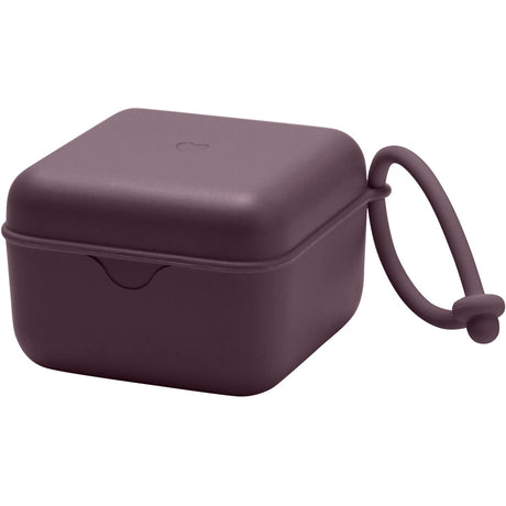 Bibs Plum Pacifier Box