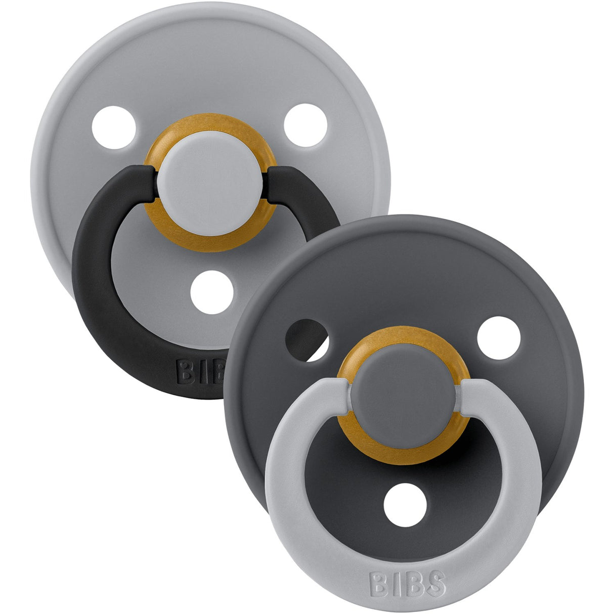 Bibs Cloud Pacifier Studio Colour 2-Pack Fusion Latex Iron Mix