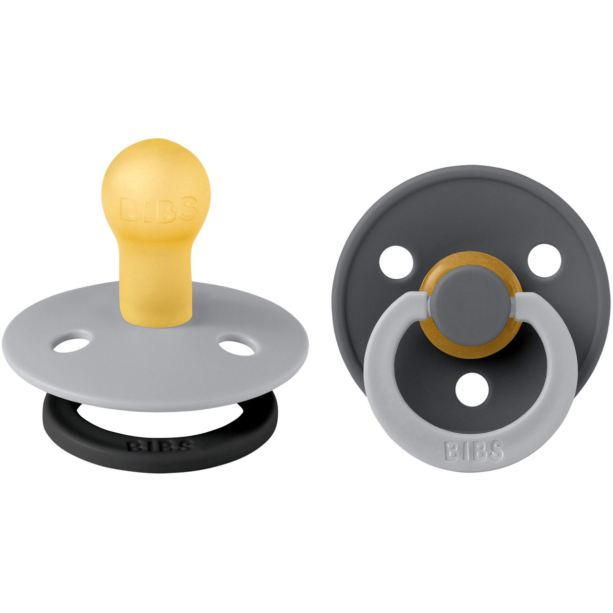 Bibs Cloud Pacifier Studio Colour 2-Pack Fusion Latex Iron Mix